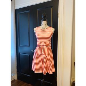 Kate Spade jillian striped stretch-jersey dress
